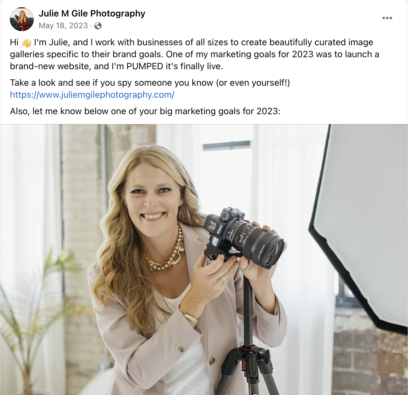 social media post idea photographers